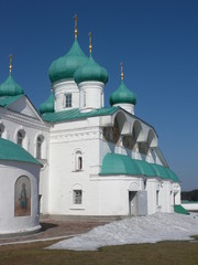 Leningrad region. Alexander-Svirsky monastery. Transfiguration cathedral