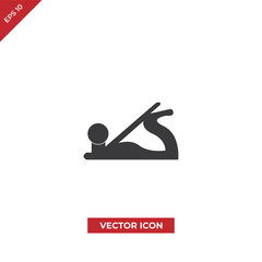 Wood shaver vector icon