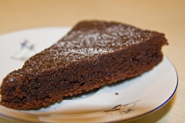 Brownie piece.