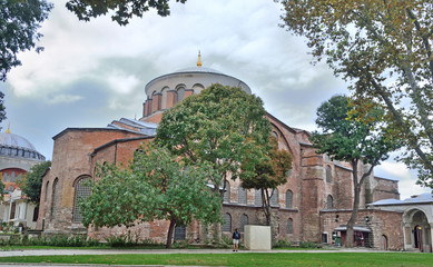 Fototapeta premium House of St. Irina in Istanbul, Turkey