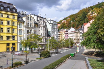 Karlovy Vary - resort town in Czech Republic