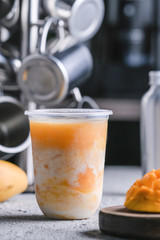 Mango milk shake