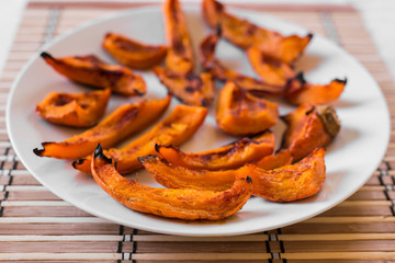 Roasted Pumpkin pieces