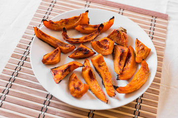 Roasted Pumpkin pieces
