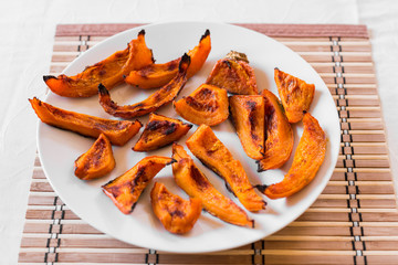 Roasted Pumpkin pieces