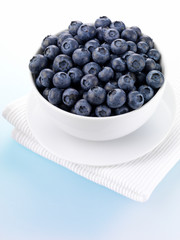 BOWL OF BLUEBERRIES