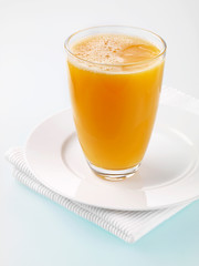 GLASS OF POMEGRANATE JUICE