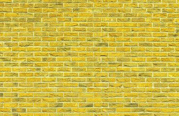 Yellow British Brickwall 01