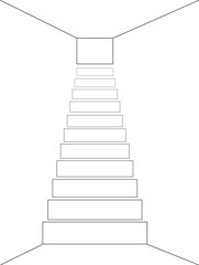 Stairway Going Upward