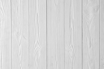 White wooden texture as background