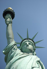 Fototapeta na wymiar Statue of Liberty, New York City, NY, USA.