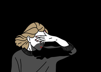 Embracing the shadows - still