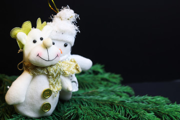 New Year decoration stuffed toys