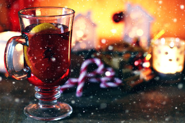 christmas grog orange cinnamon sugar