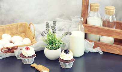 Confectionery flavored cakes for a holiday