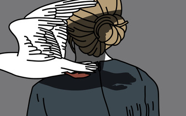 Embracing the shadows - back