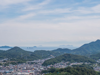 Fototapeta na wymiar 尾道から見える景色