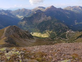 Blick vom Gipfel des Ziolera im ruhigen Lagorai-Gebirge