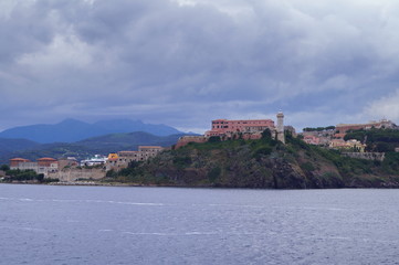 Fototapeta na wymiar Portoferraio, Elba Island, Tuscany, Italy