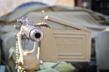Original machine gun of the second world war