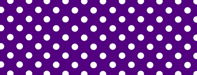Purple Polka Dot Banner © JJAVA