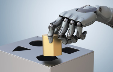 Robotic Hand with Logic Box