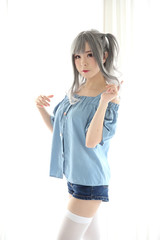 Obraz premium Portrait young asian woman with fashion dress in white tone room