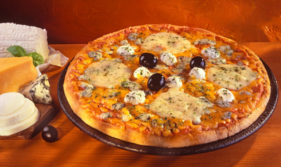 FOUR CHEESE PIZZA