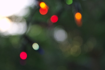 defocused lights