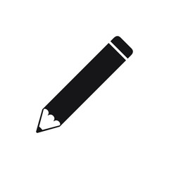 Pencil icon vector.