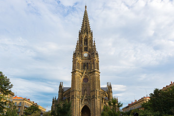 Fototapeta premium Katedra Dobrego Pasterza, Donostia-San Sebastian, Kraj Basków, Hiszpania