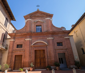 Buonconvento, little village in Tuscany