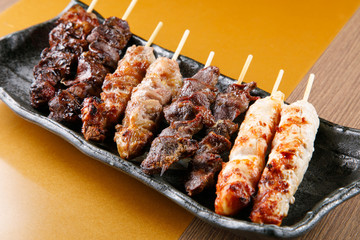 焼き鳥の盛合せ
