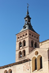 Fototapeta na wymiar Roof tops in Segovia, Spain
