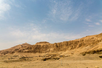 Fototapeta na wymiar Mortuary Temple of Hatshepsut