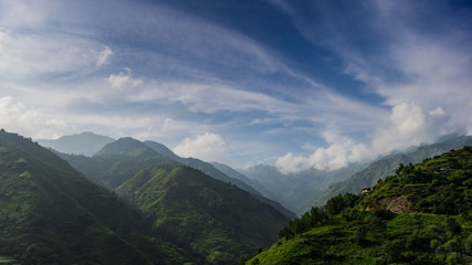 Scenic view of chakrata