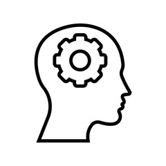 Psychology vector icon