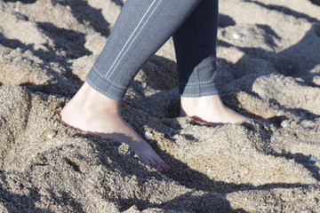 Female Beach Feet