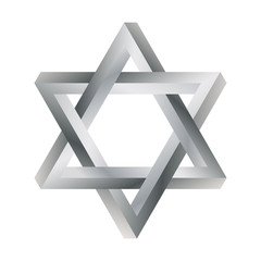 Abstract geometric form.