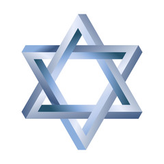 Abstract geometric form.