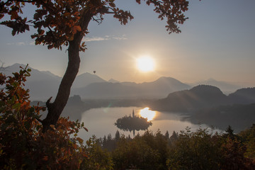 Sunrise Over Bled