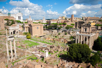 Naklejka premium Forum Romanum