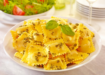 BOWL OF RAVIOLI PASTA