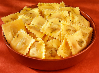 BOWL OF RAVIOLI PASTA