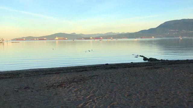 Sunrise in Vancouver