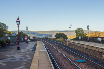 Leeds, this way - from Garsdale
