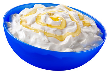 GREEK YOGHURT WITH HONEY CUT OUT