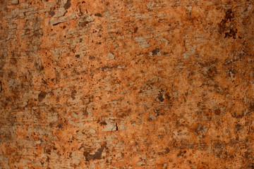 Beautiful rust texture as metal plate background