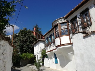 Fototapeta na wymiar Images of Old Town Xanthi, in Northern Greece