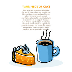 Breakfast background.